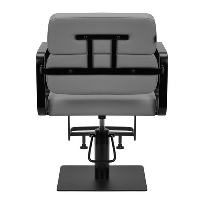 Gabbiano fotel fryzjerski Porto czarno Szary