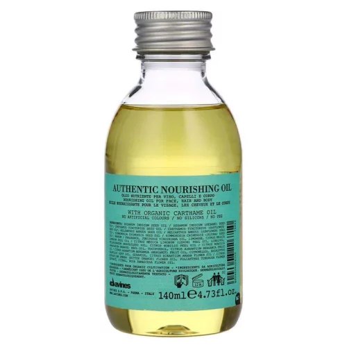 Davines Authentic Nourishing Oil 140 ml - Olejek do ciała i włosów