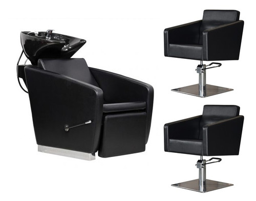 Zestaw Fryzjerski - 2 Fotele SIENA + Myjnia VASTO