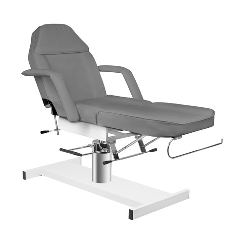 Fotel kosmetyczny hyd. A 210 szary