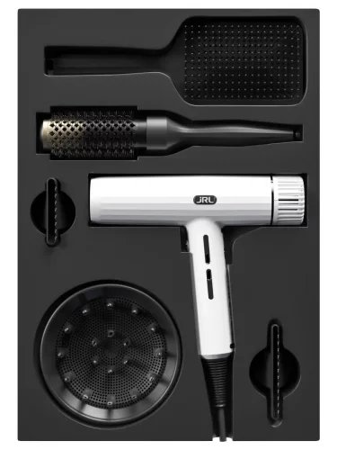 Zestaw JRL – Forte Pro 2020H Biała – Profesjonalna suszarka z jonizacją, 2200 W