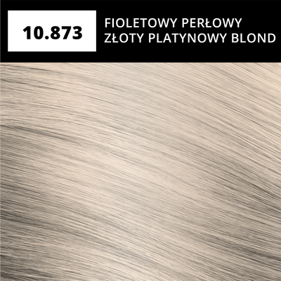 Mila Professional Milaton High Cover farba do włosów 10.873 Fioletowy perłowy złoty platynowy blond 100 ml