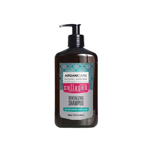 Szampon Arganicare Collagen 400ml - szampon z kolagenem do cienkich i łamliwych włosów
