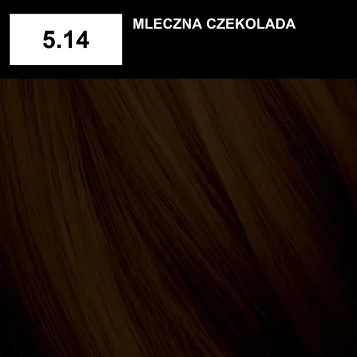 Mila Professional Milaton Classic farba do włosów 5.14 Mleczna czekolada 100 ml