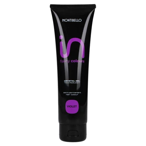 Montibello In Flashy Colours Violet 150 ml – Żel koloryzujący o intensywnym fioletowym odcieniu bez amoniaku