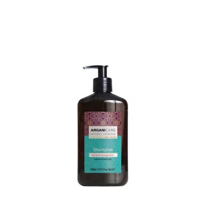 Arganicare Argan Shea Butter 400 ml – Szampon nawilżająco-regenerujący do włosów suchych i zniszczonych