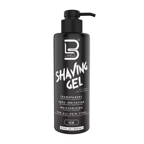 LEVEL3 SHAVING GEL ICE - żel do golenia 500ml