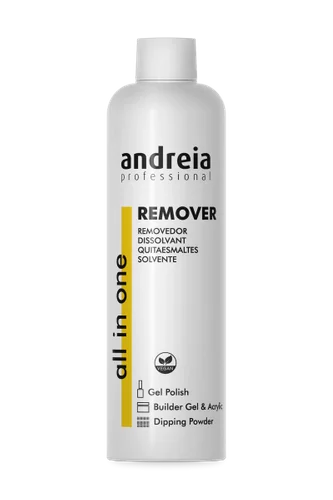 ANDREIA PRO Zmywacz do lakieru hybrydowego All in One Remover 250 ml