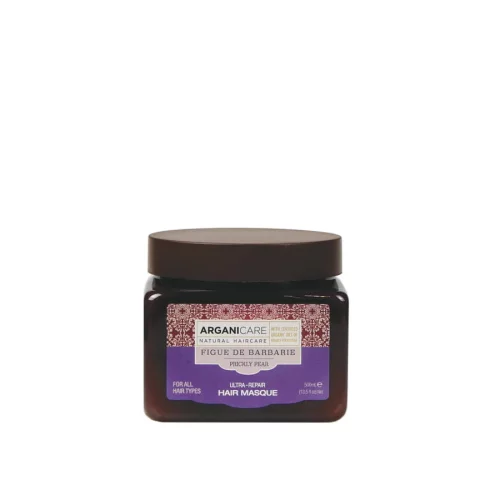 Arganicare Prickly Pear 400 ml – Maska wzmacniająca z opuncją figową do włosów suchych i zniszczonych