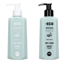 Zestaw do suchych i odwodnionych włosów Water Shine Mila Be Eco 250ml: szampon + odżywka 